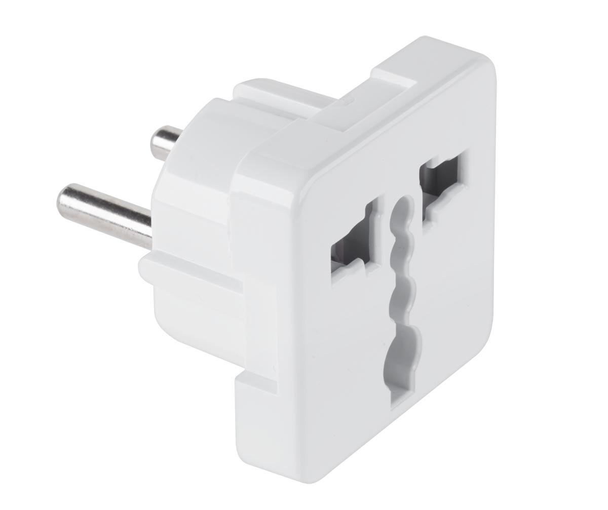 Adapter sieciowy wtyk Pl - gniazdo uniwersalne