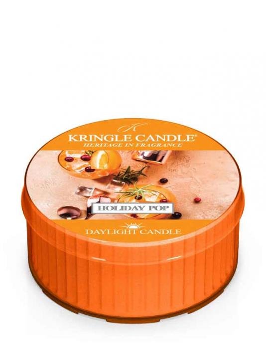 Śweca zapachowa Daylight Kringle Candle Holiday Pop, 42 g