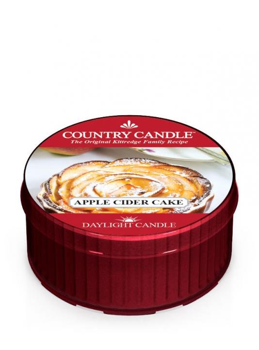 Świeca zapachowa Daylight COUNTRY CANDLE Apple Cider Cake, 42 g