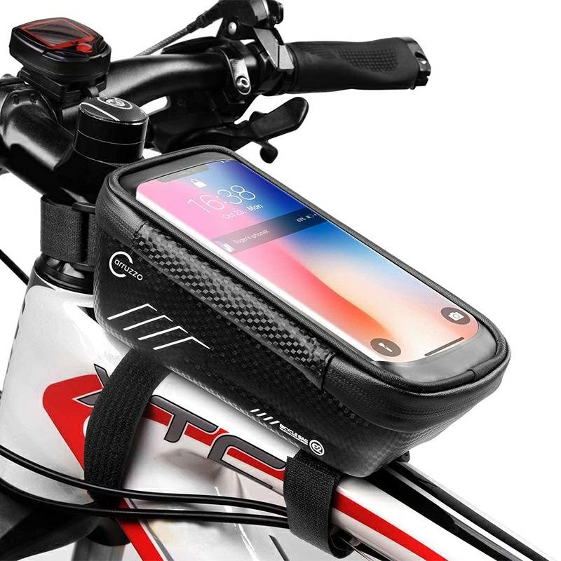 Etui rowerowe Carruzzo na smartfon z dotykiem