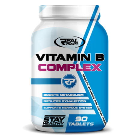 .Real Pharm Real Pharm Vitamin B Complex 90 tabs REAL VIT B90TABS