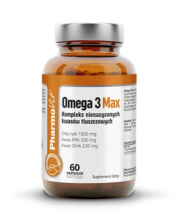 Omega Pharma Pharmovit 3 Max 60 kapsułek Softgel 94A2-45491