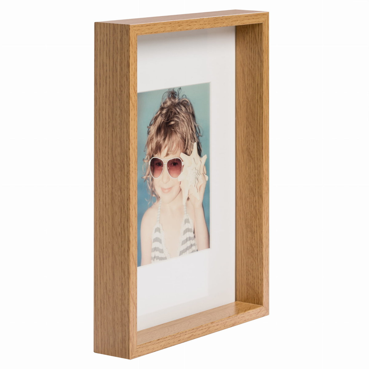 Foto ramka Box A4 efekt dębu FC21301145M015