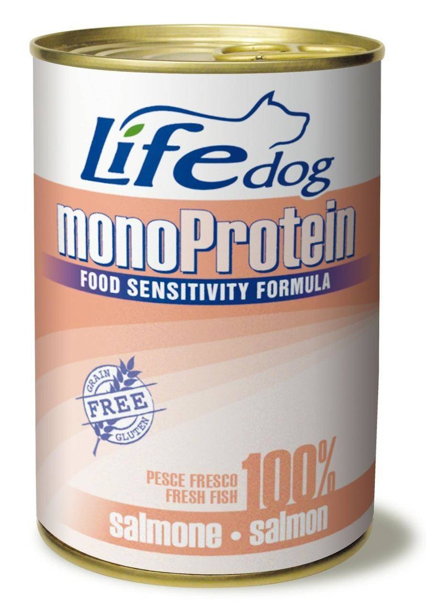 Life Dog puszka 400g Salmon Monoprotein