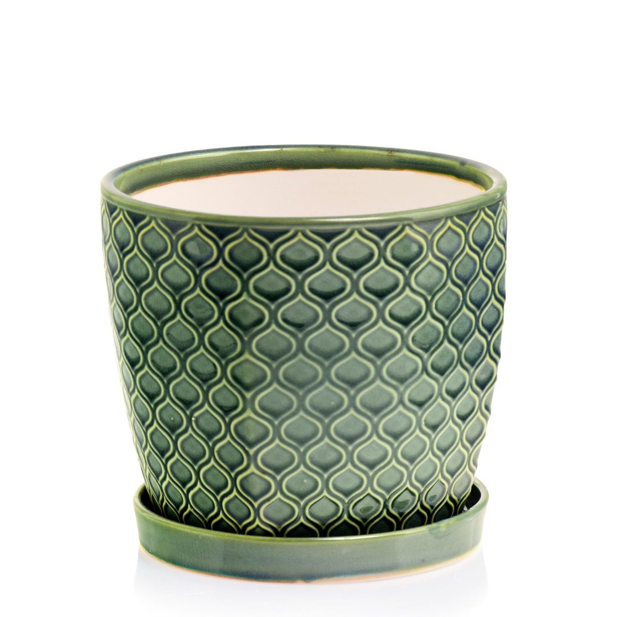 Blumfeldt z podstawką 14 cm zielona z podstawką 14 cm zielona