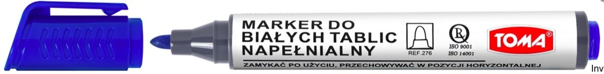Toma Marker tablic 1.5mm niebieski okrągły TA1133