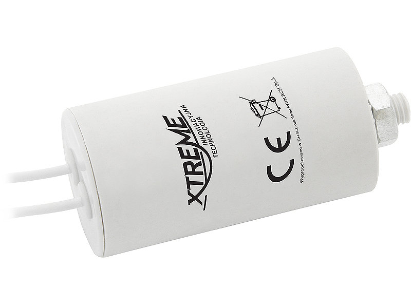 Kond.silnikowy 12uF/450VAC z przewodami