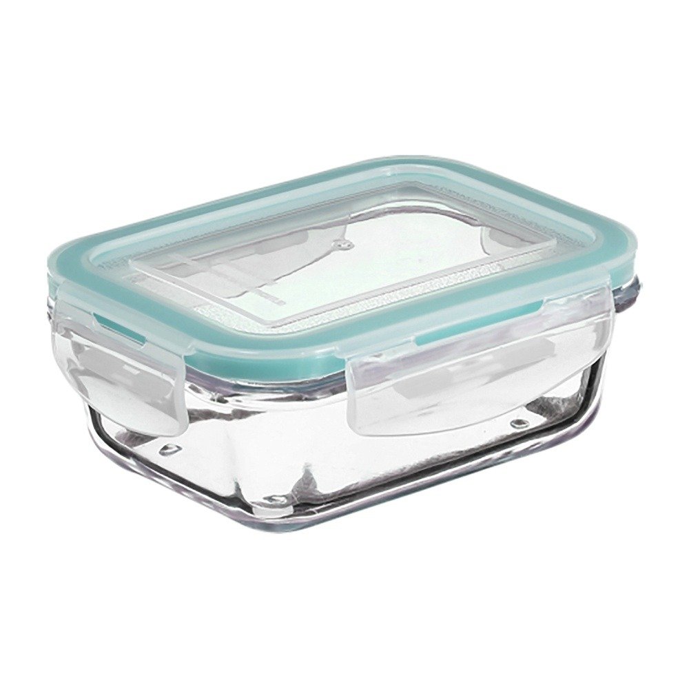 5five Simple Smart Pojemnik na żywność lunchbox szklany z zapinaną pokrywką pojemność 0,8 l B07BB376QK