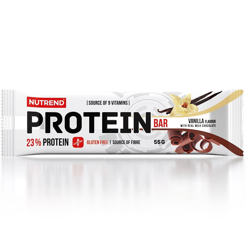 Nutrend Protein Bar 55 g Baton proteinowy z witaminami i błonnikiem