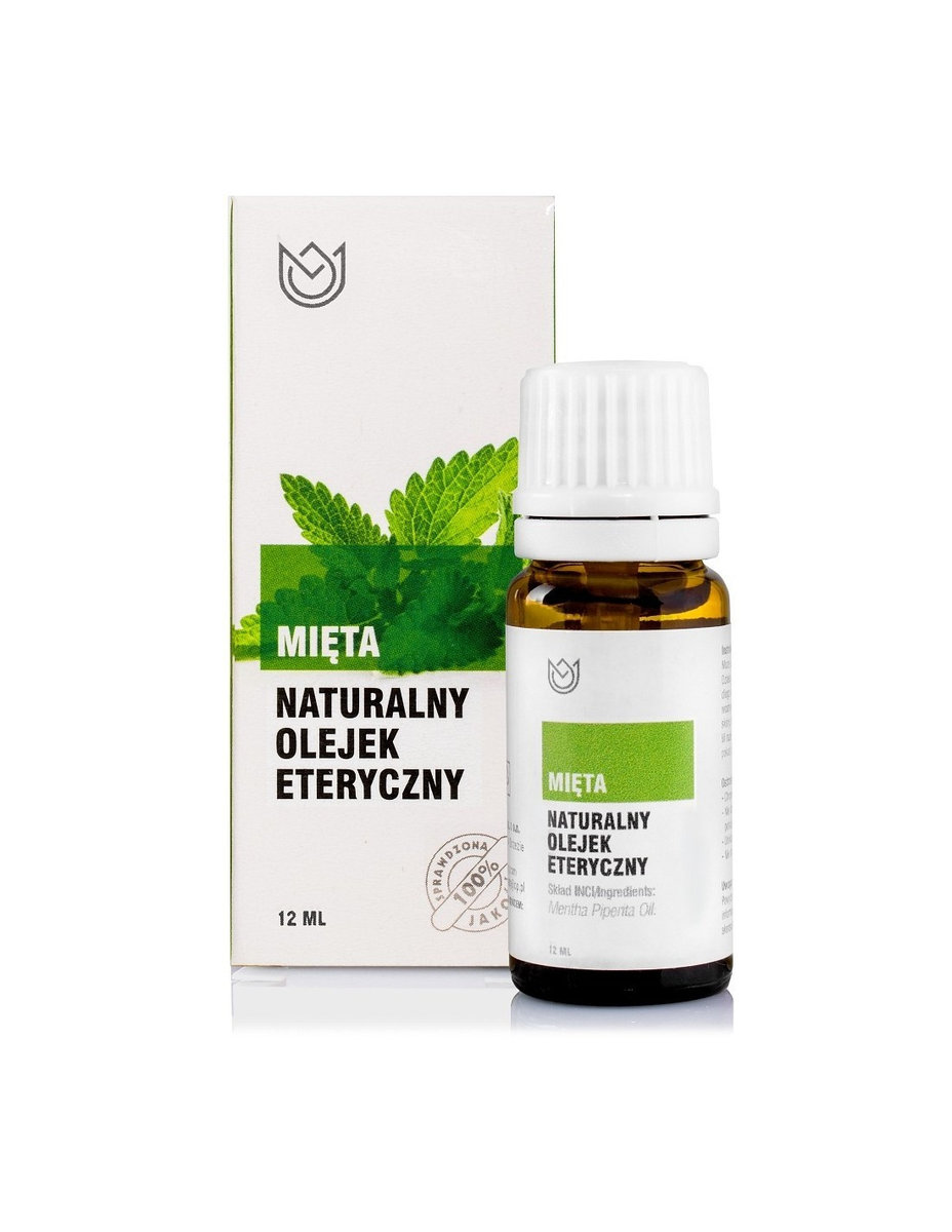 Mięta 12 Ml Naturalny Olejek Eteryczny