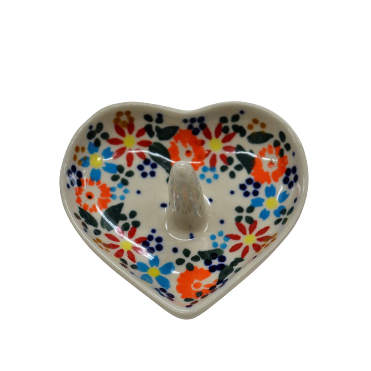 Ceramiczny stojak na biżuterię Ceramika Bolesławiec