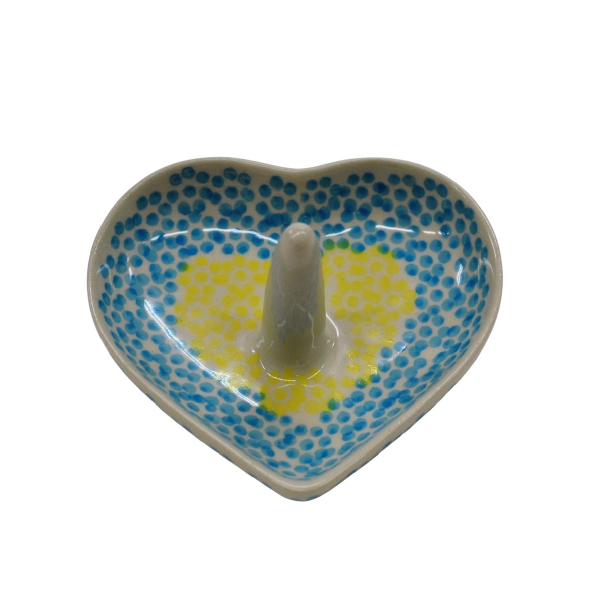 Ceramiczny stojak na biżuterię Ceramika Bolesławiec