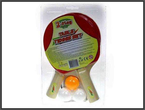 Hipo Zestaw do ping-ponga 3 piłeczki