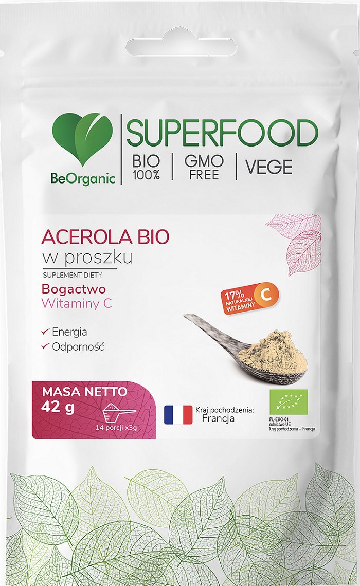 Be Organic - Bio Superfood Acerola w proszku