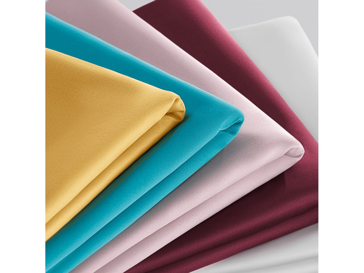 Zasłona Aura - Brąz Nugat 140X250 Srebrna Przelotka