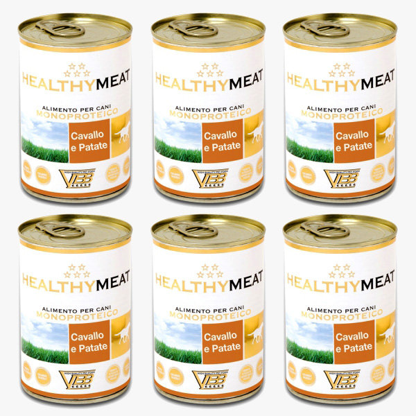 Healthy Meat Konina z Ziemniakami 6x400g dla psa
