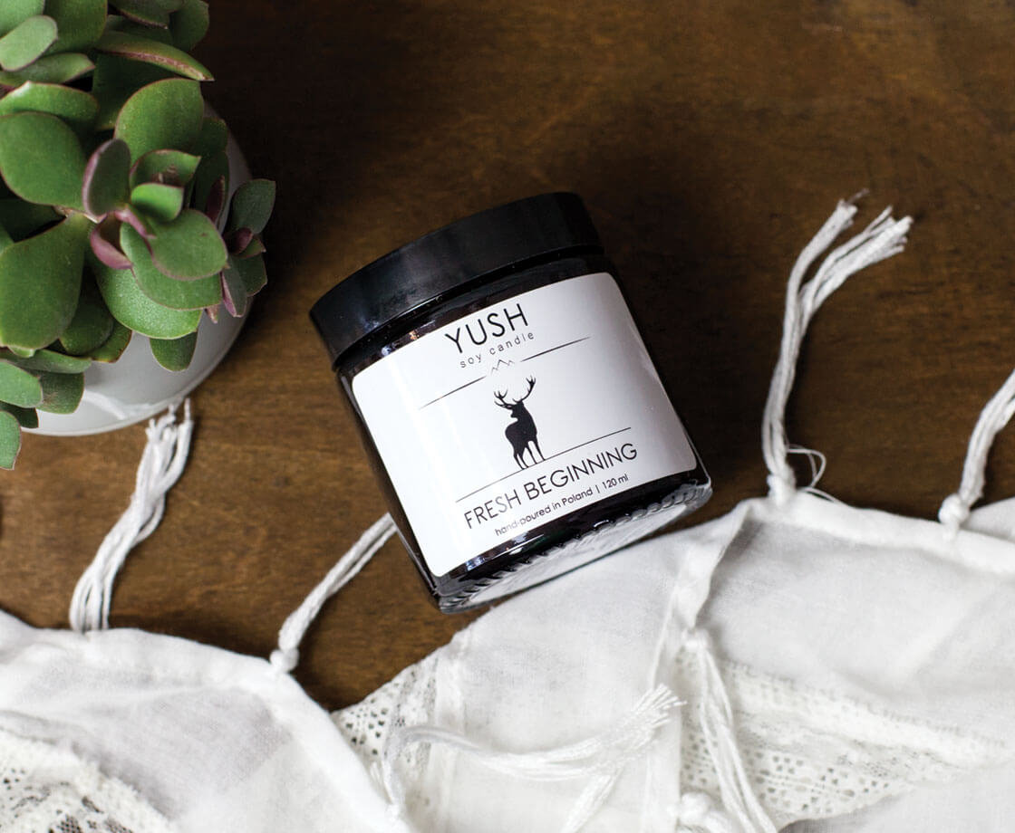 Świeca Sojowa Fresh Beginning (180Ml)