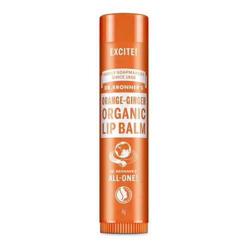 Dr. Bronners Dr Bronners Dr Bronners Orange & Ginger balsam do ust 4 g