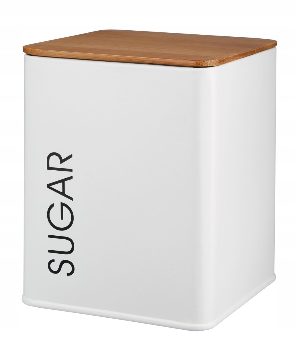 Pojemnik Metalowy SUGAR biały GALICJA