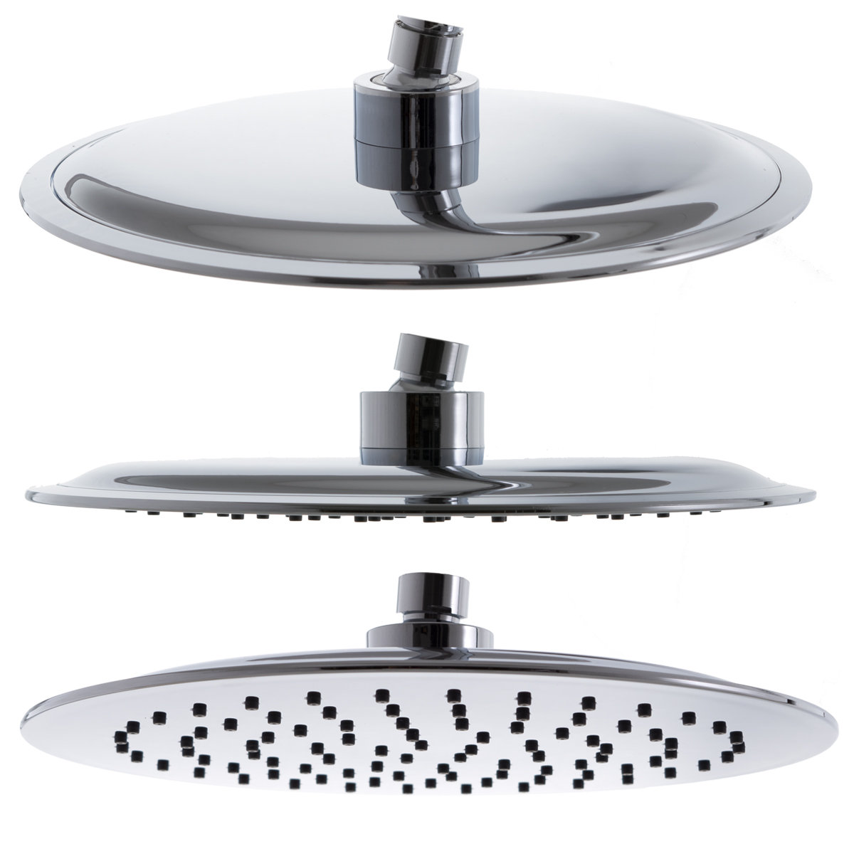 Deszczownica prysznicowa natryskowa 25 cm chrom - Yoka