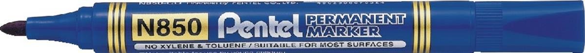 Pentel Marker permanentny okrągły N850-c niebieski pudełko A 12