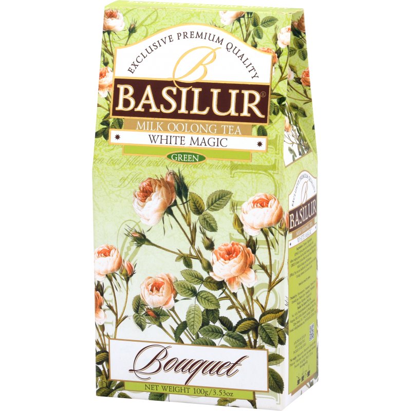 Herbata Bouguet White Magic stożek 100 g BASILUR