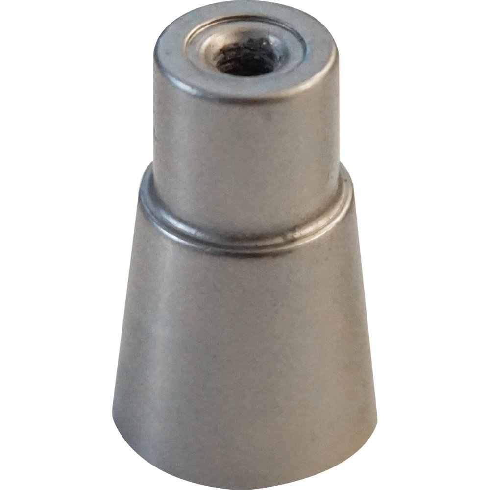 Zdjęcia - Akcesorium kominkowe Kratki Gałka m4 satynowa  (uchwyt do przepustnicy)