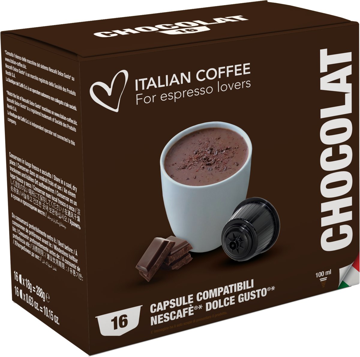 Italian Coffee Chocolat 16 kapsułek do Dolce Gusto