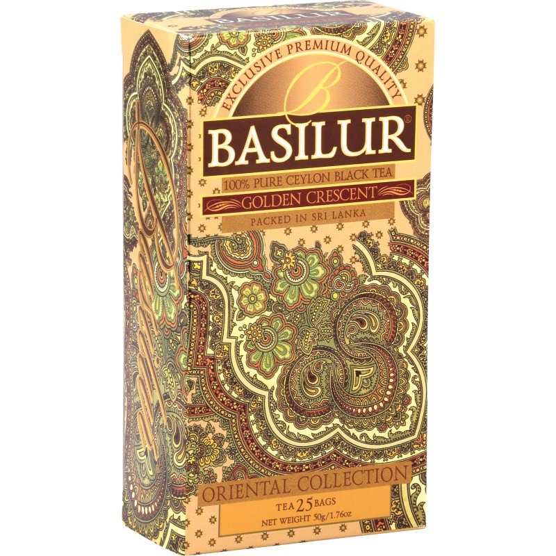 BASILUR Herbata Oriental Collection Golden Crescent 25 x 1,5g WIKR-990055