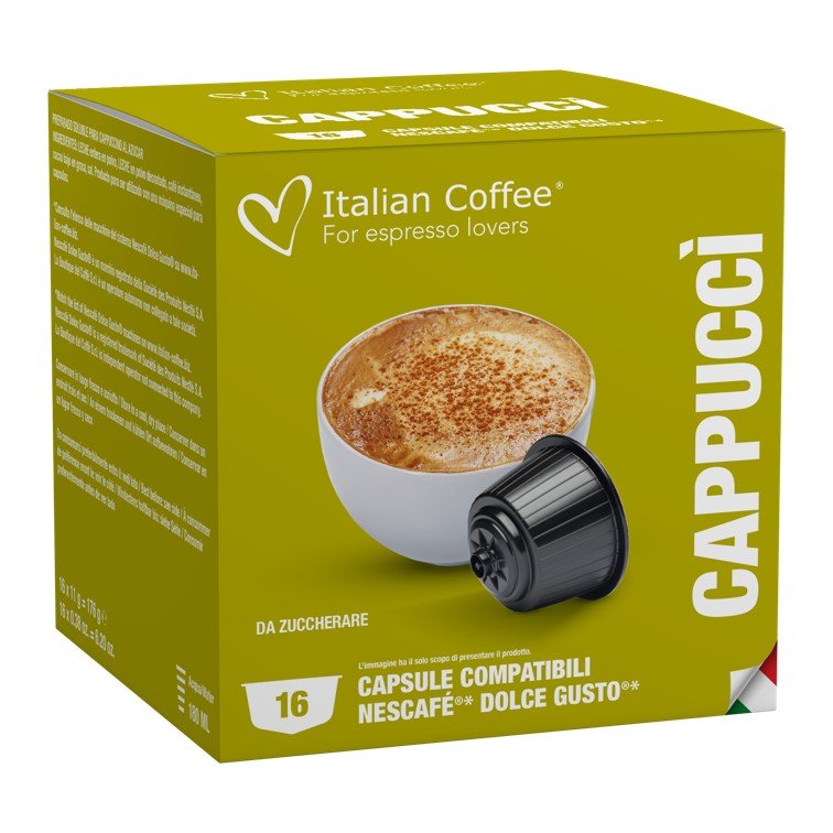 CAPUCCI Italian Coffee kapsułki do Dolce Gusto - 16 kapsułek