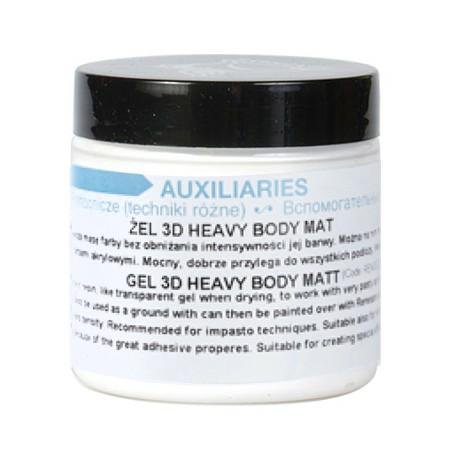 Matowy żel 3D heavy body Renesans 110 ml