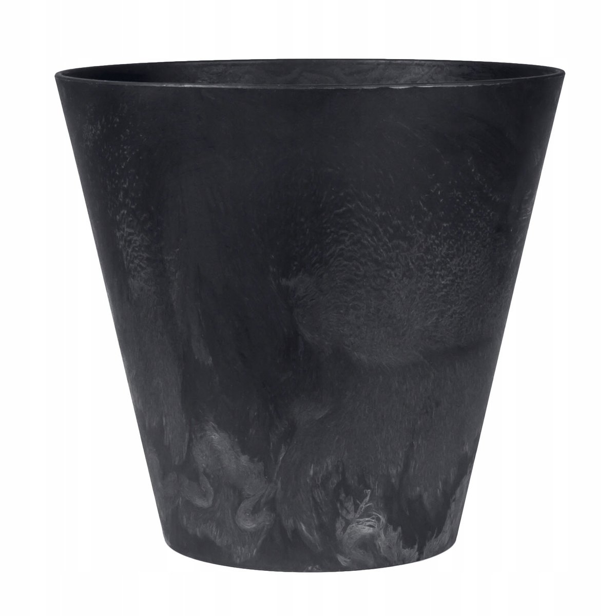 Prosperplast Doniczka Tubus Effect antracyt śr 20 cm