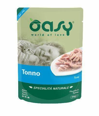 OASY OASY NATURAL Saszetka Tuńczyk 70 g