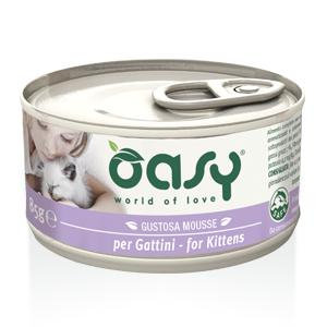 OASY Mousse Kitten - mokra karma dla kota - puszka 85g