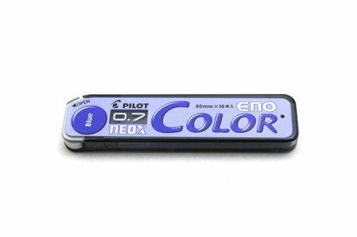 Pilot Color Eno Neox Mechanical Pencil Lead 0.7 MM Blue [Office Product] HRF7C-20-L