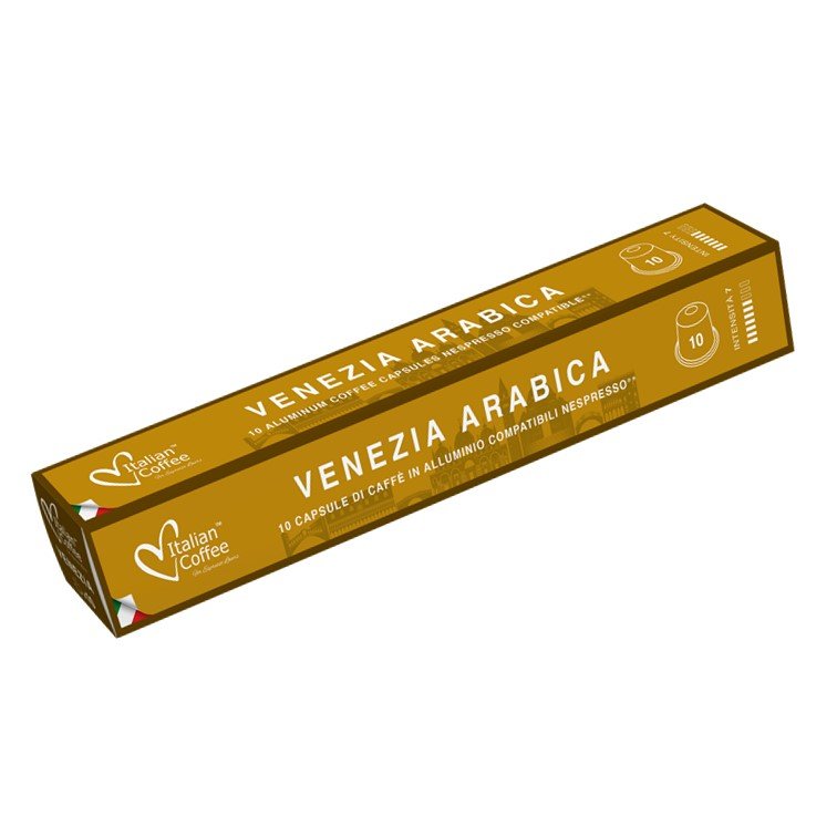 La Boutique del Caff Srl Venezia Arabica kapsułki aluminiowe do Nespresso - 10 kapsułek