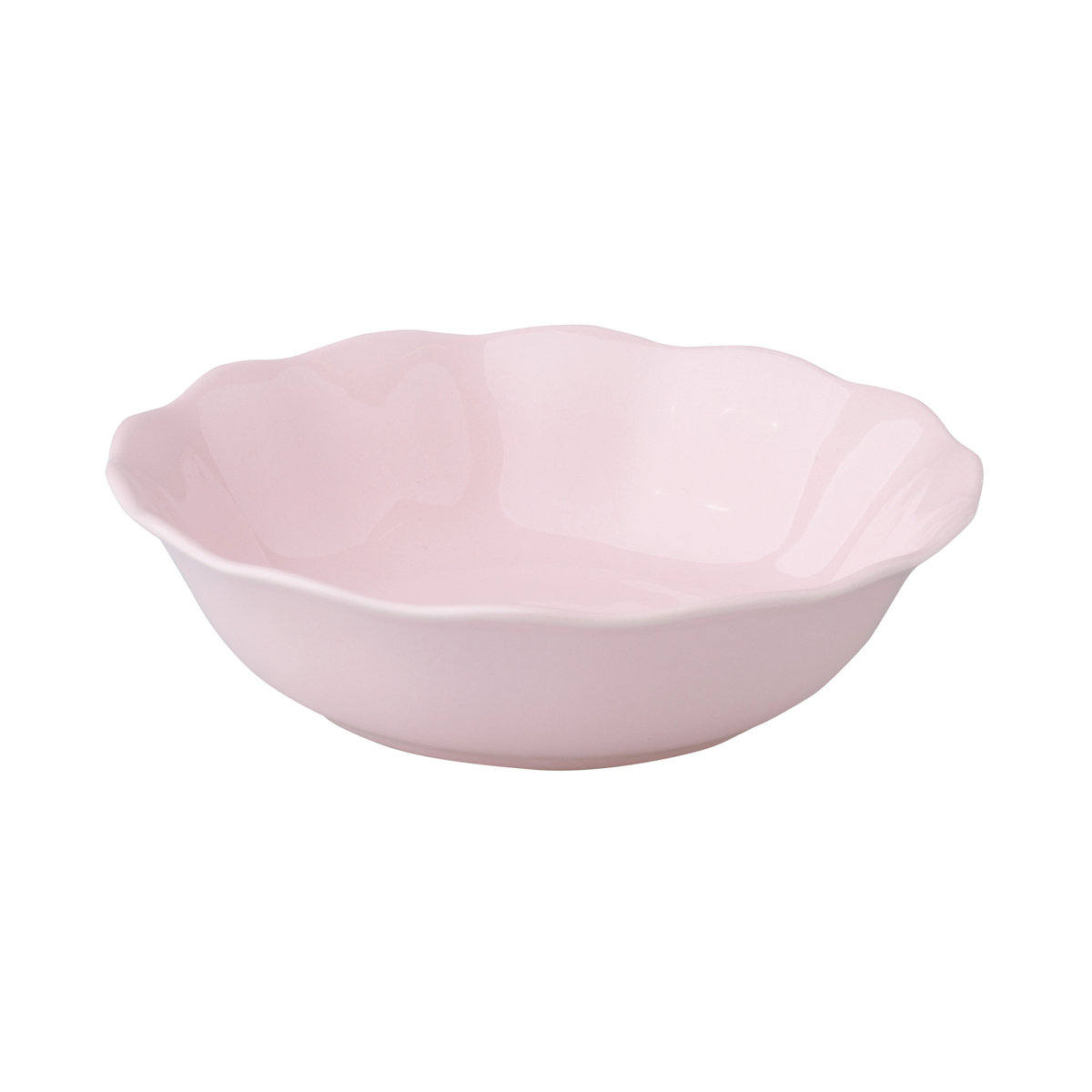 Salaterka / Talerz do zupy Diana Rustic Pink 19 cm AMBITION