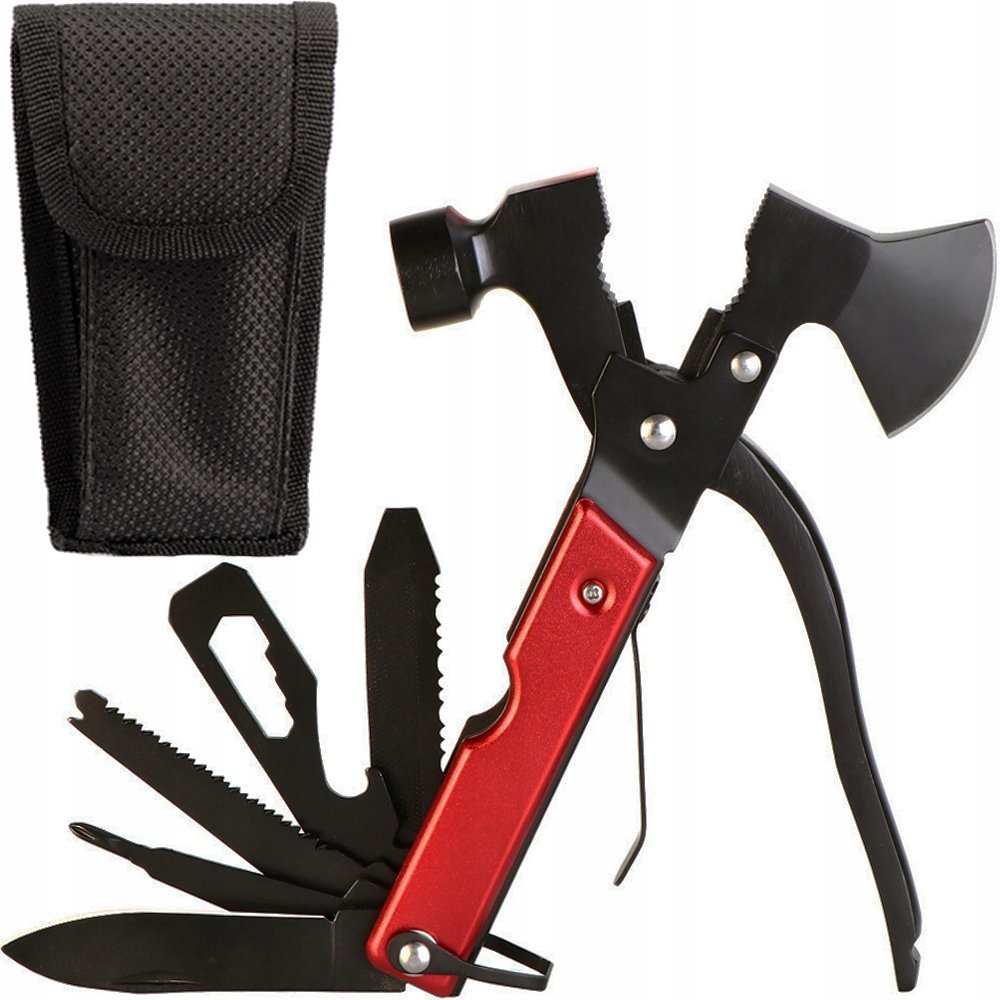 Multitool narzędzie wielofunkcyjne 17 w 1 z siekierką w pokrowcu MT-PRO-5