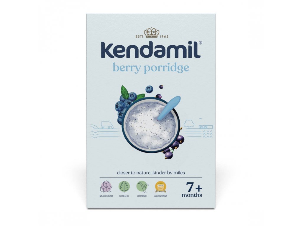 Kendamil - Kasza mleczna z dzikimi jagodami, 150 g