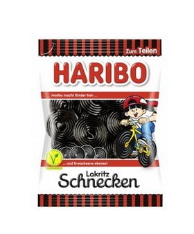 HARIBO 200G LAKRITZ ŚLIMAKI