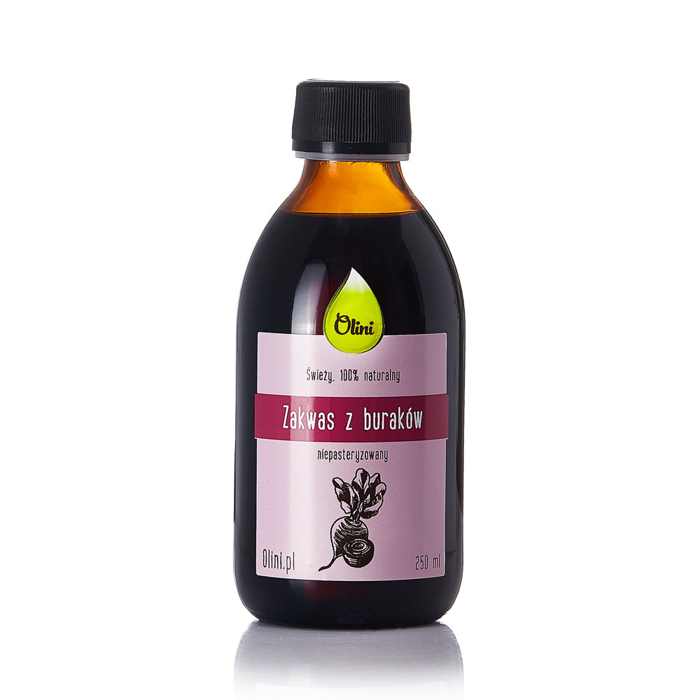 Zakwas z buraków naturalny 250 ml Olini