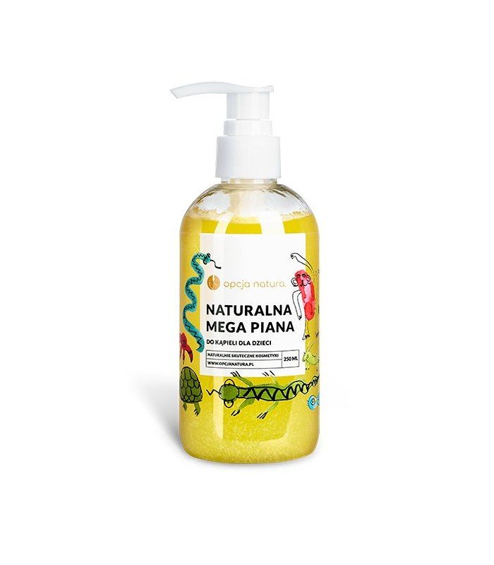 Opcja.natura Opcja Natura Płyn Do Kąpieli Naturalna Mega Piana 250 ml 3293-6697