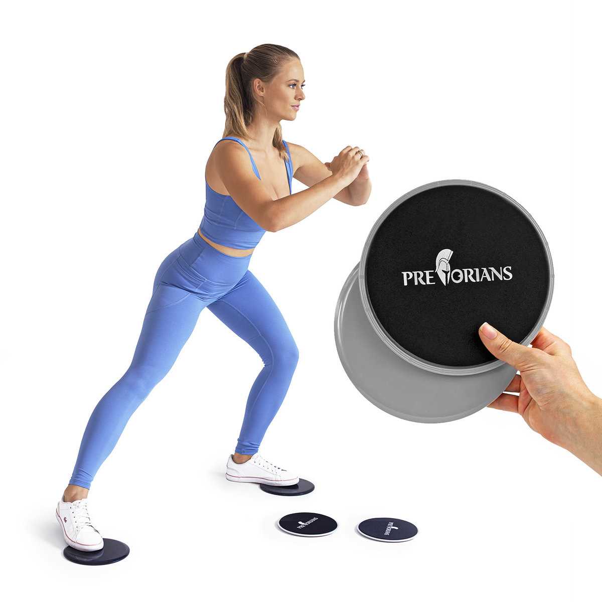 Podkładki Dyski Poślizgowe Do Ćwiczeń Sliding Discs Slide Disk 2Szt