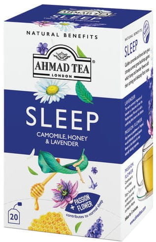 Ahmad Tea Sleep Napar Z Rumianku, Miodu I Lawendy 20 Torebek Aluminiowych