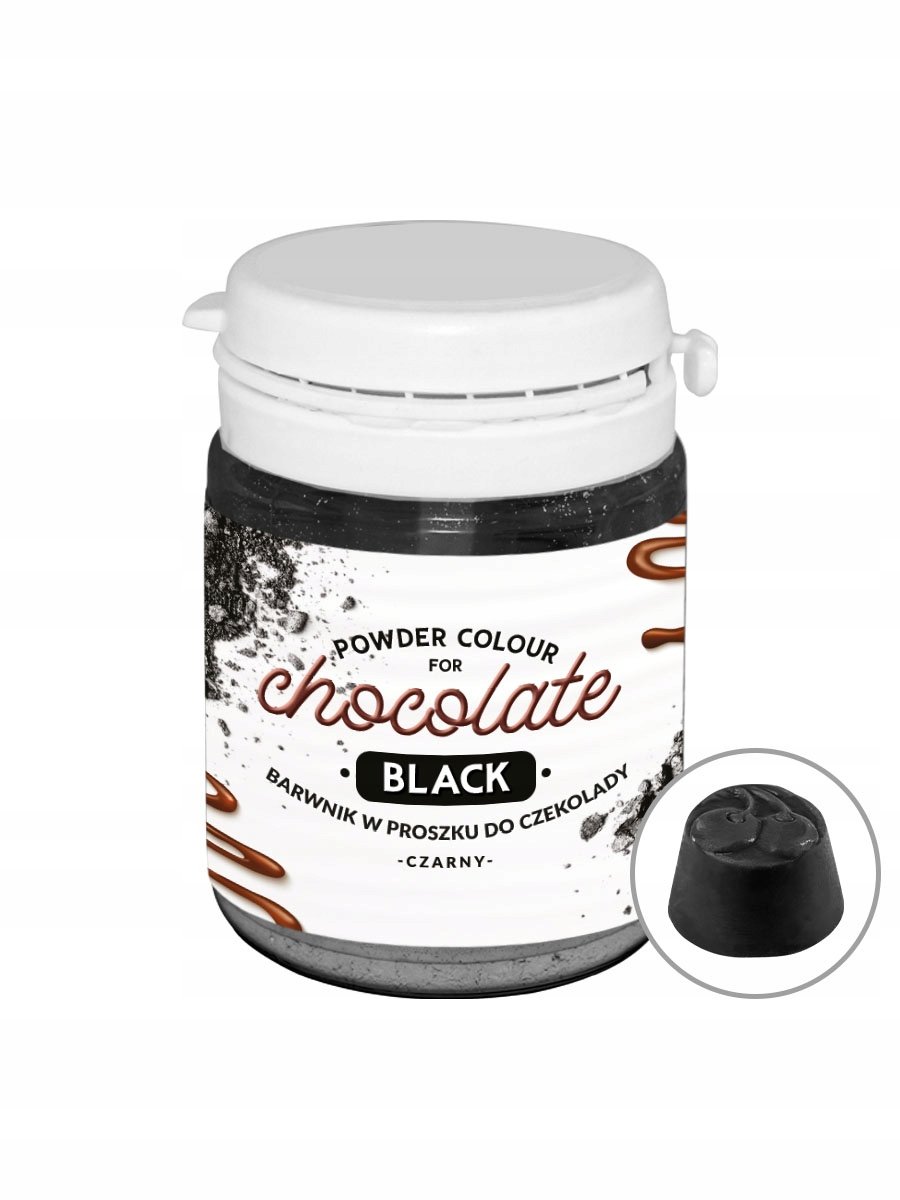 Barwnik Do Czekolady Food Colours Czarny 20G
