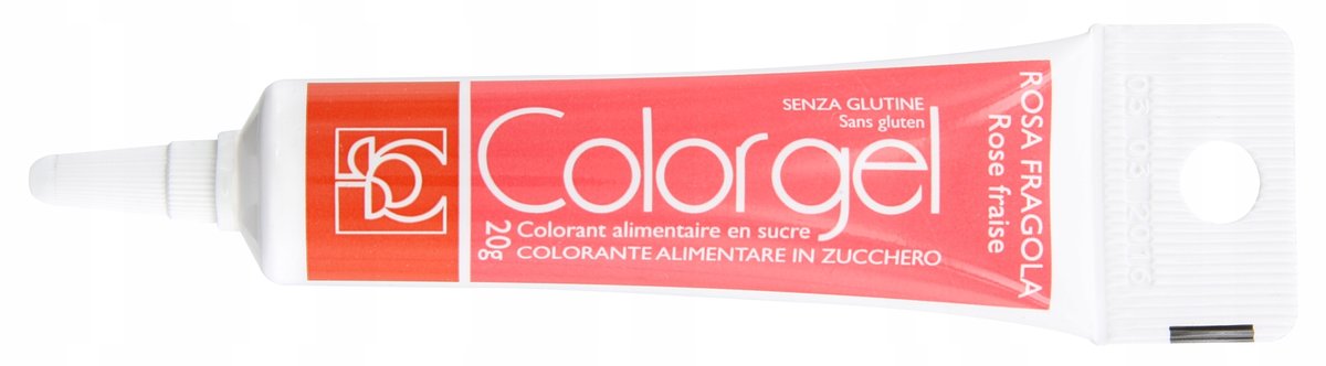 Barwnik Spożywczy W Żelu Modecor Czerwony 20 G