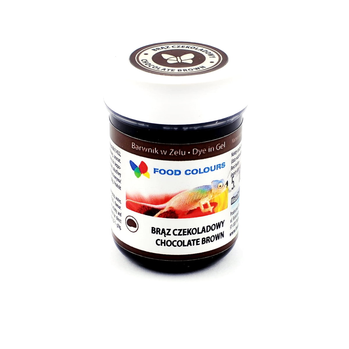 Foodcolours BARWNIK SPOŻYWCZY W ŻELU 35g BRĄZ CZEKOLADOWY 43