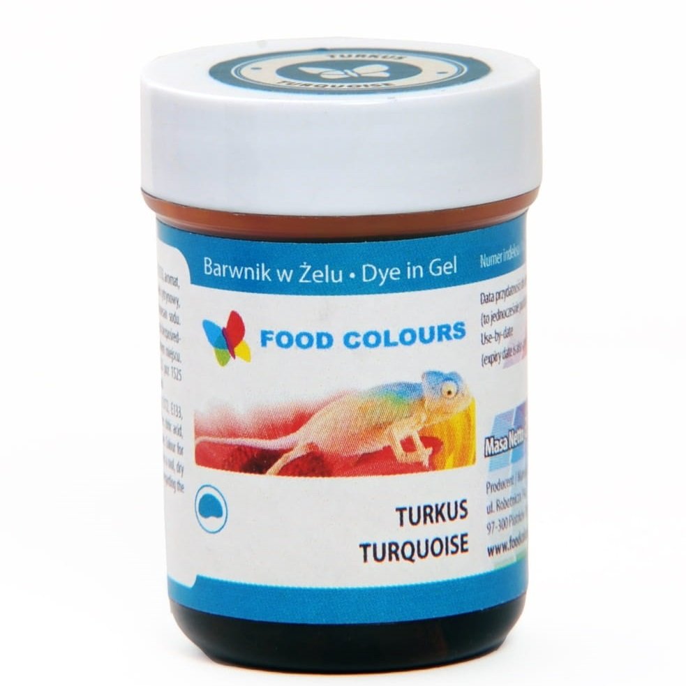 Foodcolours BARWNIK SPOŻYWCZY W ŻELU 35g TURKUS 59