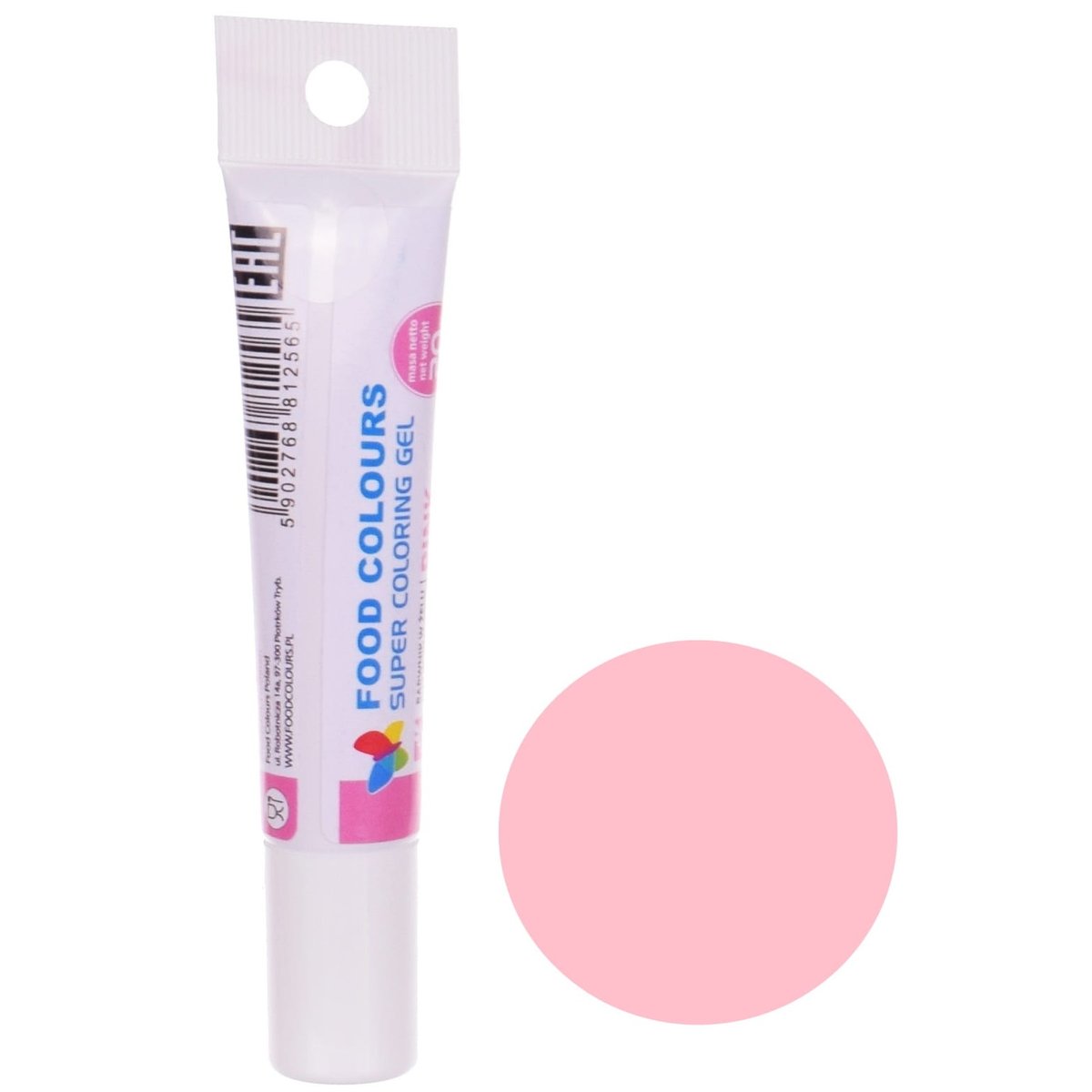 Foodcolours BARWNIK SPOŻYWCZY W ŻELU tubka 20g RÓŻOWY 73