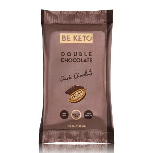 BeKeto Keto Baton, Podwójna Czekolada - 40 g
